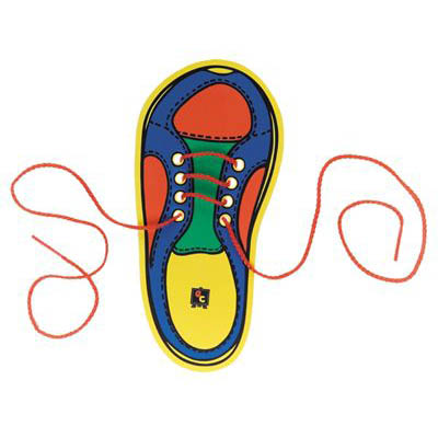 Image for EDUCATIONAL COLOURS LACE-IT SHOE from Surry Office National