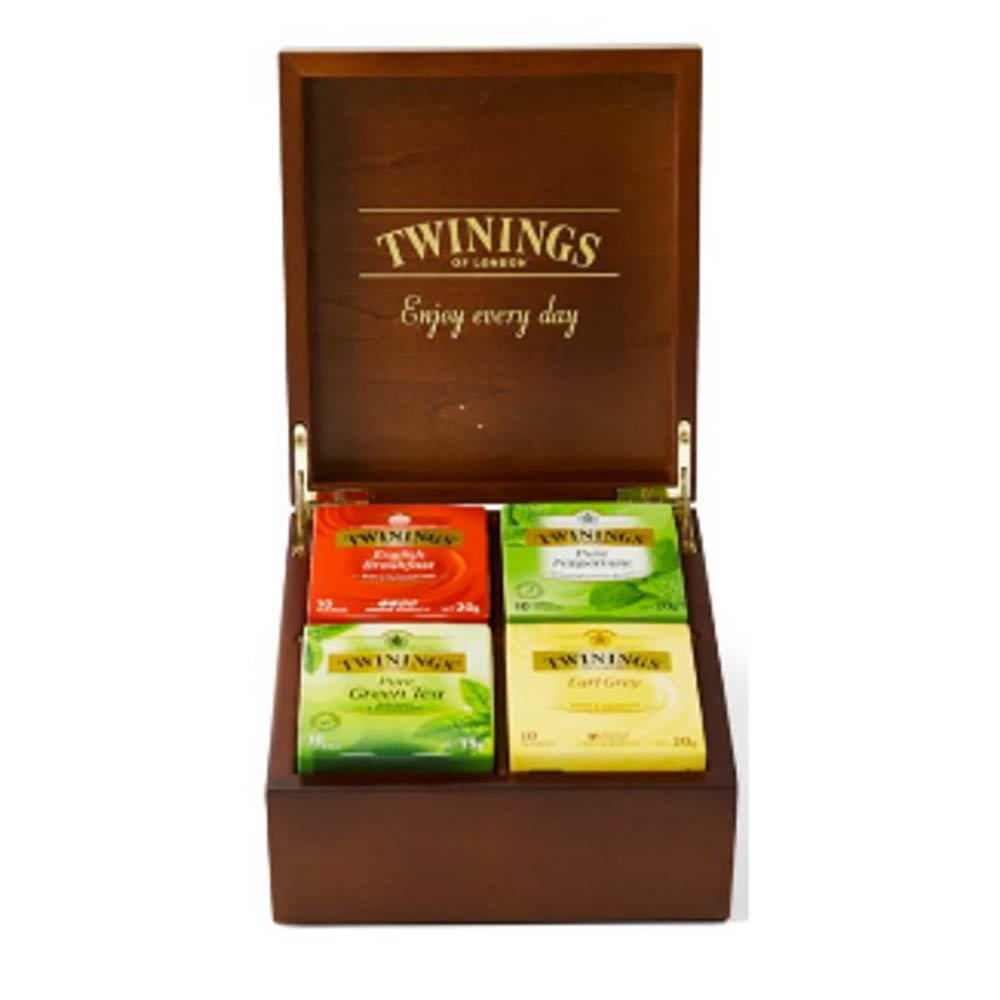 Image for TWININGS TEA CHEST 4 COMPARTMENT from Office National