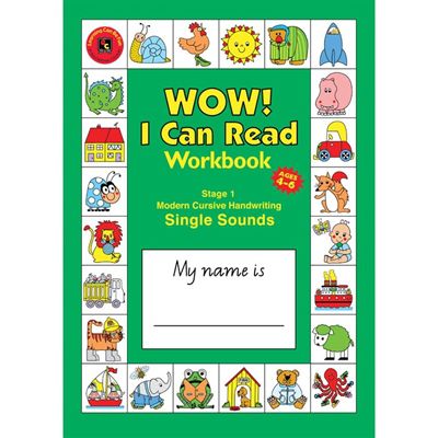Image for WOW I CAN READ WORKBOOK STAGE 1 MODERN CURSIVE HANDWRITING from OFFICE NATIONAL CANNING VALE