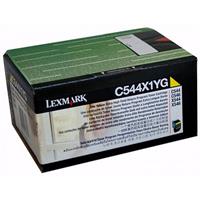 lexmark c544x1yg prebate toner cartridge extra high yield yellow