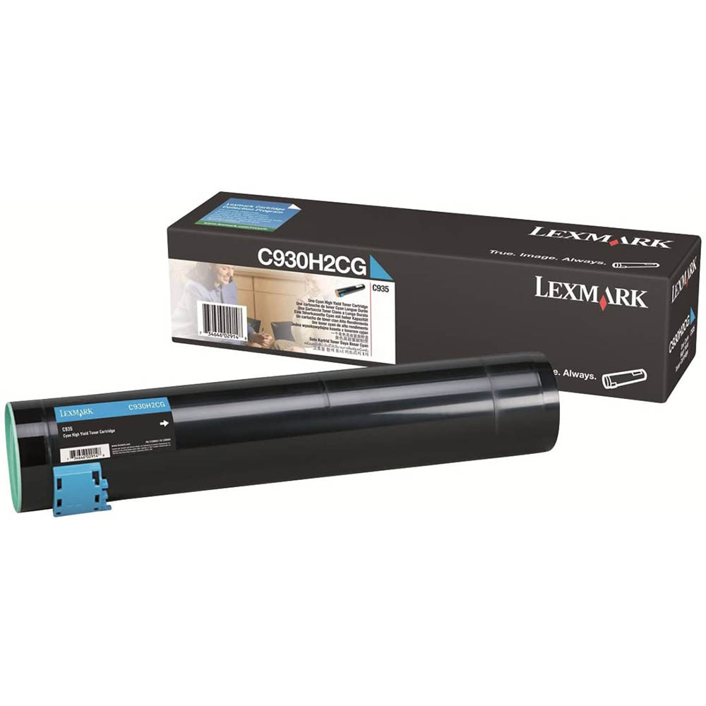 Image for LEXMARK C935 TONER CARTRIDGE CYAN from PaperChase Office National
