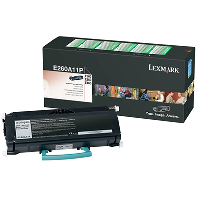 Image for LEXMARK E260A11P TONER CARTRIDGE BLACK from Office National