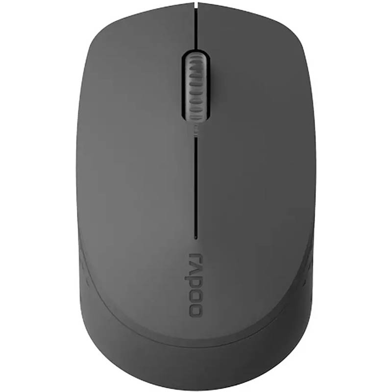 Image for RAPOO M100 QUIET CLICK WIRELESS BLUETOOTH MOUSE BLACK from OFFICE NATIONAL CANNING VALE