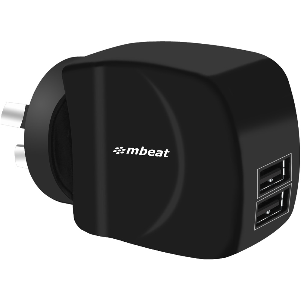 Image for MBEAT GORILLA POWER DUAL PORT 3.4A USB SMART CHARGER from Two Bays Office National