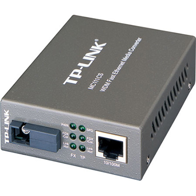 Image for TP-LINK MC111CS 10/100MBPS WDM MEDIA CONVERTER from Two Bays Office National