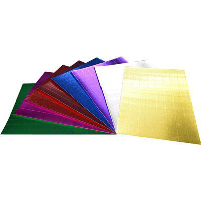 Image for RAINBOW METALLIC CORRUGATED BOARD 500 X 750MM ASSORTED PACK 8 from Office National Capalaba