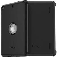 otterbox defender series case for apple ipad 10.2-inch gen 7/8 black