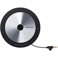 olympus me33 boundary microphone silver/black