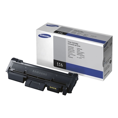 Image for SAMSUNG MLT D116S TONER CARTRIDGE STANDARD YIELD BLACK from Surry Office National