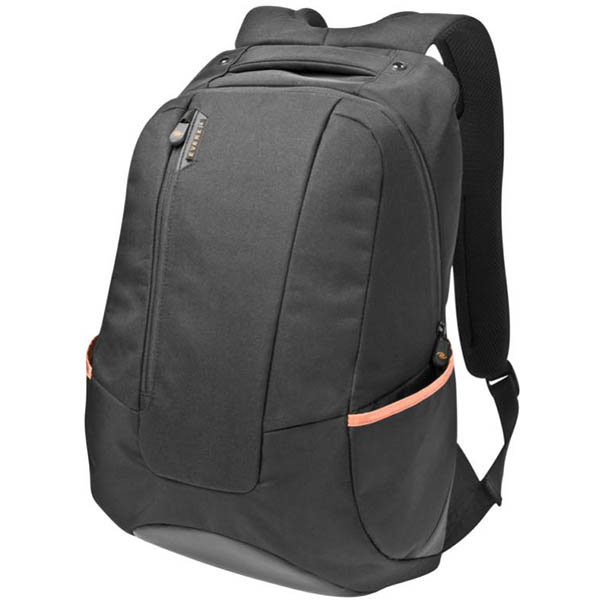 Image for EVERKI SWIFT BACKPACK 17 INCH BLACK from Emerald Office Supplies Office National