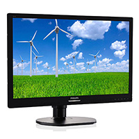 philips led eco monitor with speakers 21.5 inch