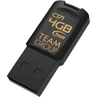 team group c171 flash drive usb 2.0 4gb black