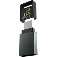team group otg flash drive usb 2.0 16gb black