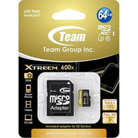 team group memory card microsdxc 64gb class 10