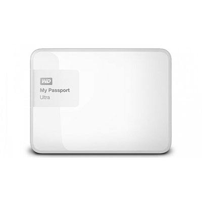Image for WESTERN DIGITAL MY PASSPORT PORTABLE HARD DISK DRIVE 1TB BRILLIANT WHITE from Two Bays Office National