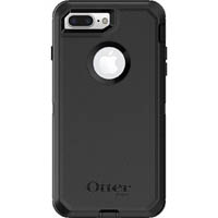 otterbox defender series case for apple iphone 8+/7+ black