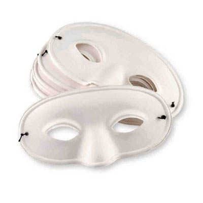 Image for EDUCATIONAL COLOURS PAPER MACHE HALF MASK PACK 24 from OFFICE NATIONAL CANNING VALE