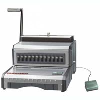 qupa d310 electric binding machine wire comb grey