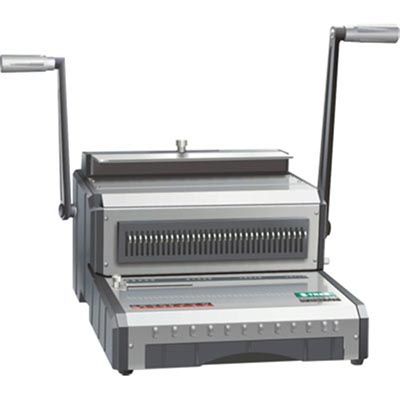 Image for QUPA S310 MANUAL BINDING MACHINE WIRE COMB GREY from Office National Barossa