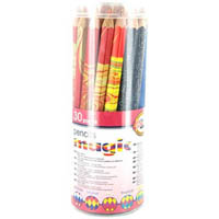 koh-i-noor magic pencils assorted tub 30