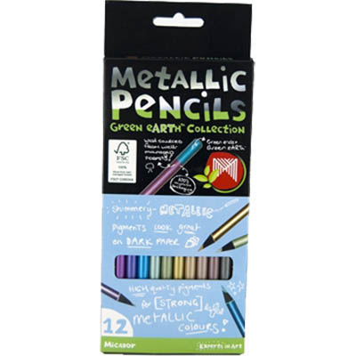 Image for MICADOR COLOURFUN PENCILS ASSORTED METALLIC PACK 12 from OFFICE NATIONAL CANNING VALE