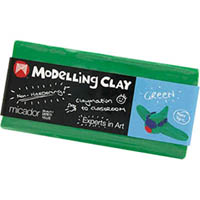 micador modelling clay 500g green