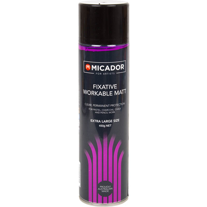 Image for MICADOR SPRAY FIXATIVE 450G from Surry Office National