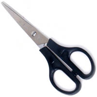 micador scissors black handle 210mm