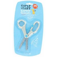 micador early start safety scissors blue