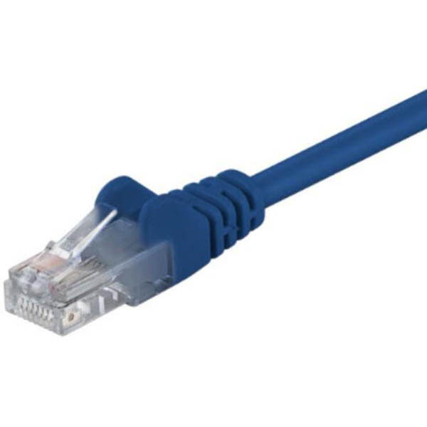 Image for SHINTARO PATCH LEAD CAT5E 300MM BLUE from Two Bays Office National