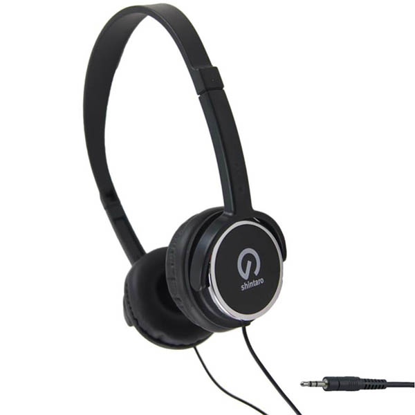 Image for SHINTARO KIDS STEREO HEADPHONE BLACK from Ezi Office Supplies Gold Coast Office National