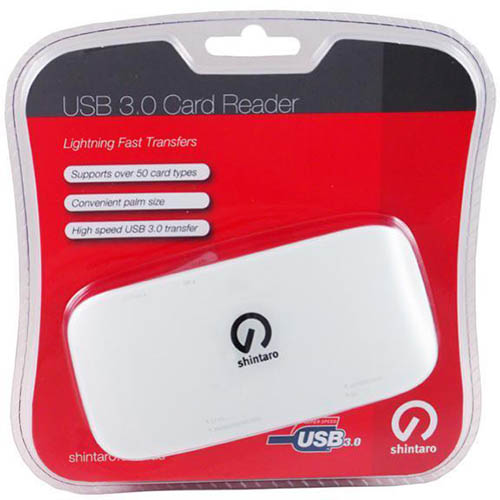 Image for SHINTARO BLAZER USB 3.0 EXTERNAL MULTI CARD READER from Two Bays Office National