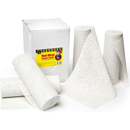 Image for EDUCATIONAL COLOURS MODWRAP PLASTER BANDAGE 305MM X 9.1M WHITE from OFFICE NATIONAL CANNING VALE
