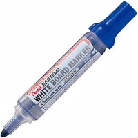 pentel mw50m easyflo whiteboard marker bullet blue