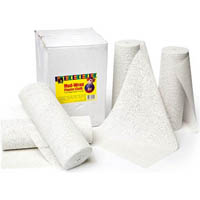 educational colours modwrap plaster bandage 305mm x 9.1m white