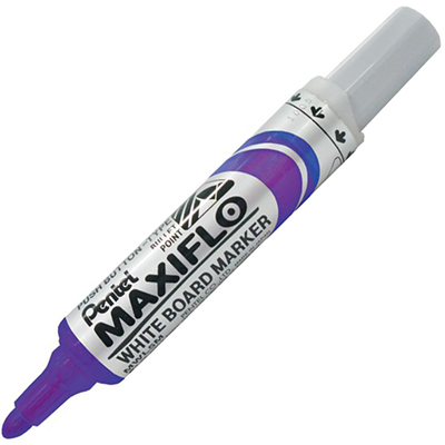 Image for PENTEL MWL5 MAXIFLO WHITEBOARD MARKER BULLET 2.1MM VIOLET from Discount Office National