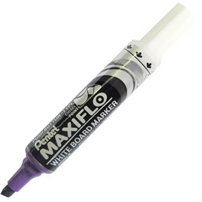 Image for PENTEL MWL6 MAXIFLO WHITEBOARD MARKER CHISEL 7.0MM VIOLET from Chris Humphrey Office National