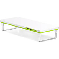 deepcool m-desk f1 monitor stand white/green