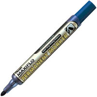 pentel nlf50 maxiflo permanent marker bullet 1.0mm blue
