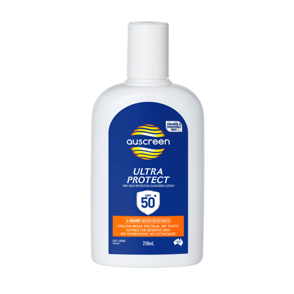 Image for AUSCREEN SUNSCREEN LOTION ULTRA PROTECT SPF50+ 250ML from Office National