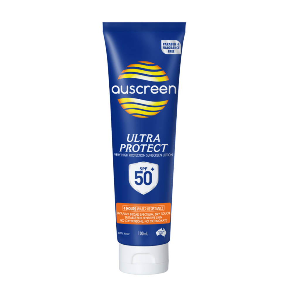 Image for AUSCREEN SUNSCREEN LOTION ULTRA PROTECT SPF50+ 100ML from PaperChase Office National