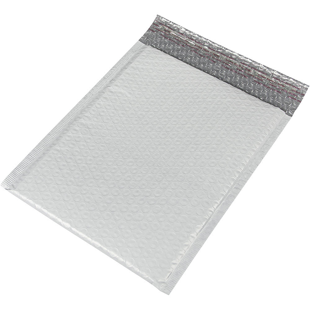 Image for POLYCELL MAXI TUFF BUBBLE MAILER BAG 50MM FLAP 210 X 270MM GREY CARTON 200 from Surry Office National