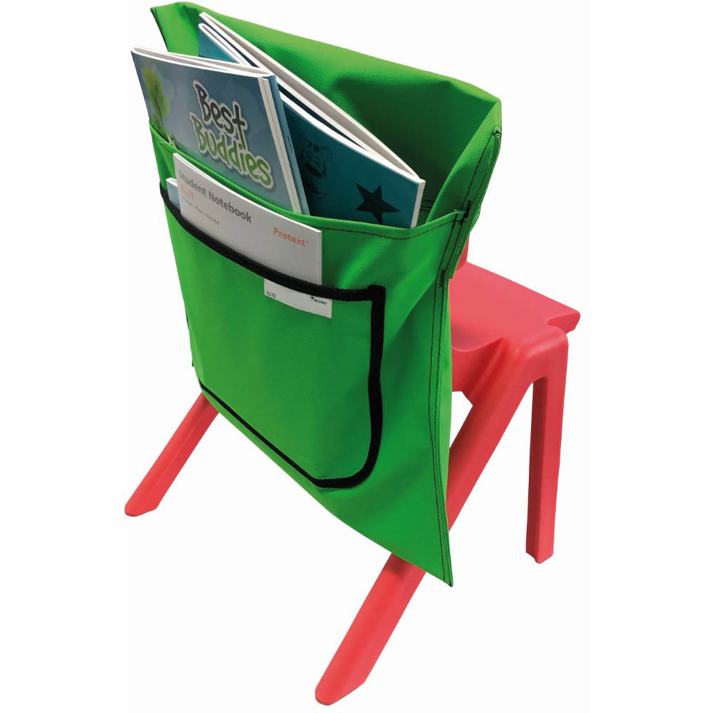 Image for WRITER NYLON CHAIR BAG GREEN from Discount Office National