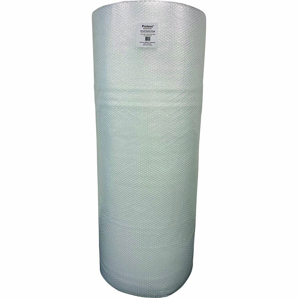 Image for POLYCELL INDUSTRIAL BUBBLE WRAP 1500MM X 100M CLEAR from Connelly's Office National