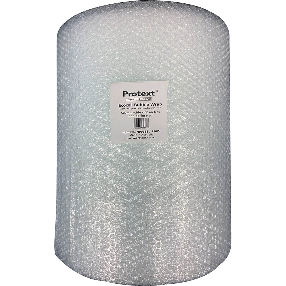 Image for POLYCELL OFFICE BUBBLE WRAP NON PERFORATED 500MM X 50M CLEAR from Aztec Office National