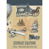 writer secondary scrapbook 64 page 100gsm 330 x 240mm
