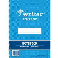 writer spiral notebook 200 page 60gsm a5