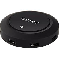 orico 5 usb port charger with qi wireless charging mode
