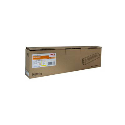 Image for OKI 44059133 TONER CARTRIDGE YELLOW from Angletons Office National