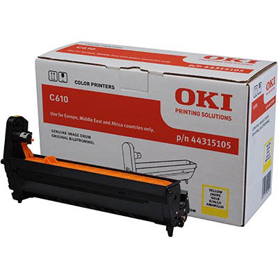 Image for OKI C610 DRUM UNIT YELLOW from Angletons Office National